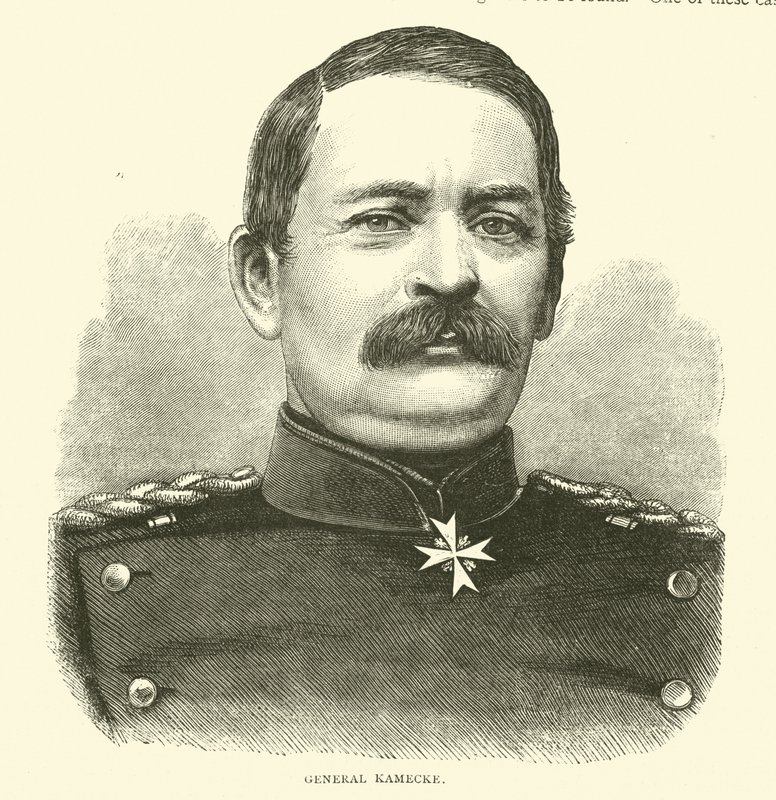 卡梅克将军，1870年10月 作者 英语学校