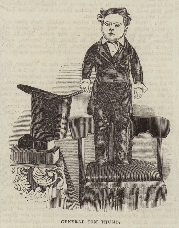 大拇指将军（雕刻 作者 英语学校