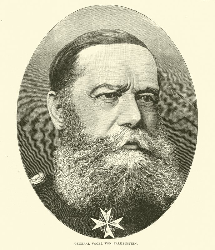 1870年9月，Vogel Von Falkenstein将军 作者 英语学校