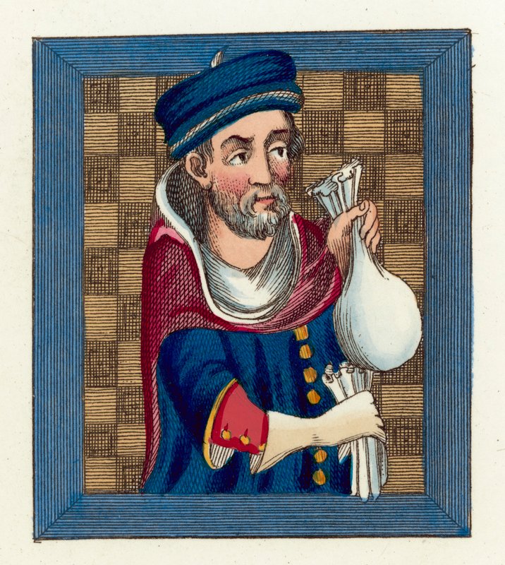 Geoffrey De Lucy（彩色雕刻） 作者 英语学校