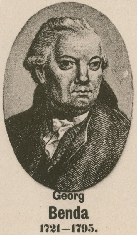 Georg Benda（凹版印刷） 作者 英语学校
