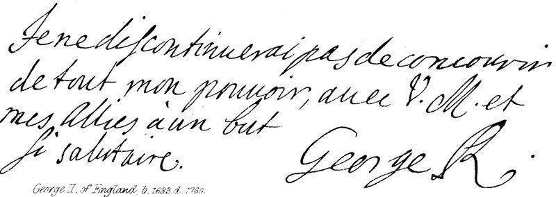 英国的乔治二世，1683年，1760年 作者 英语学校