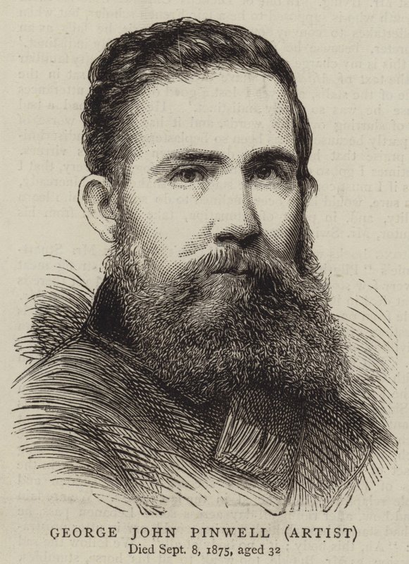 George John Pinwell, Artist (engraving) 作者 英语学校