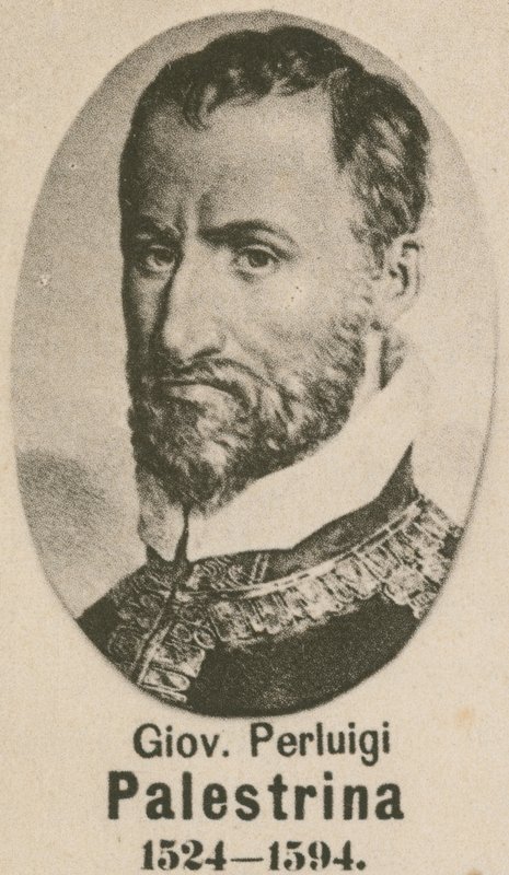 来自Palestrina的Giovanni Pierluigi（凹版印刷） 作者 英语学校