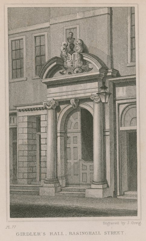 Girdlers Hall，Basinghall Street，伦敦 作者 英语学校