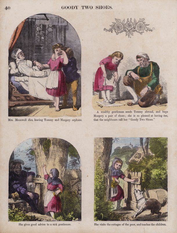 Goody Two Shoes (coloured engraving) 作者 英语学校