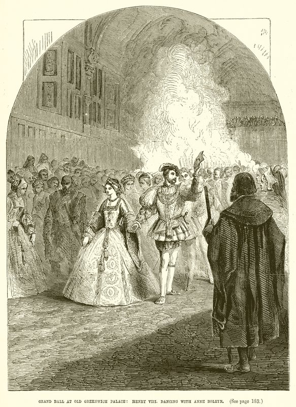 老格林威治宫的大球：亨利八世。和Anne Boleyn一起跳舞 作者 英语学校