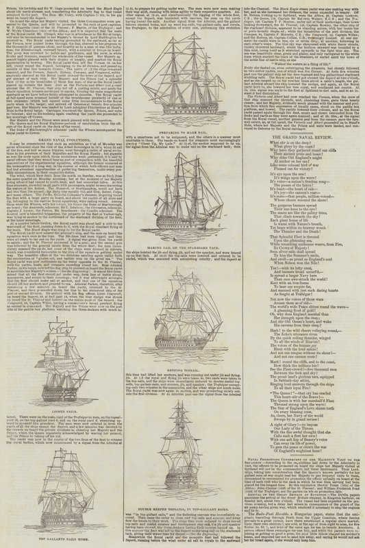 Grand Naval Evolutions (engraving) 作者 英语学校