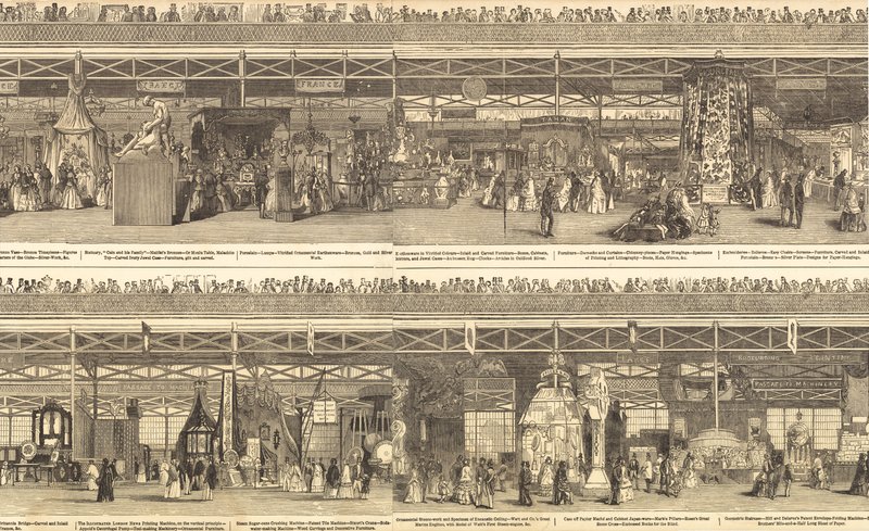 伟大的展览1851年 作者 英语学校