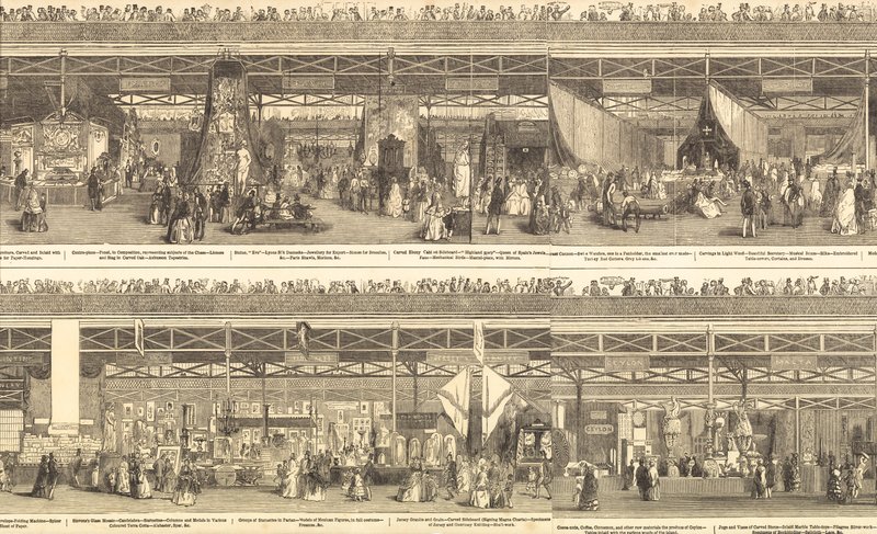 伟大的展览1851年 作者 英语学校