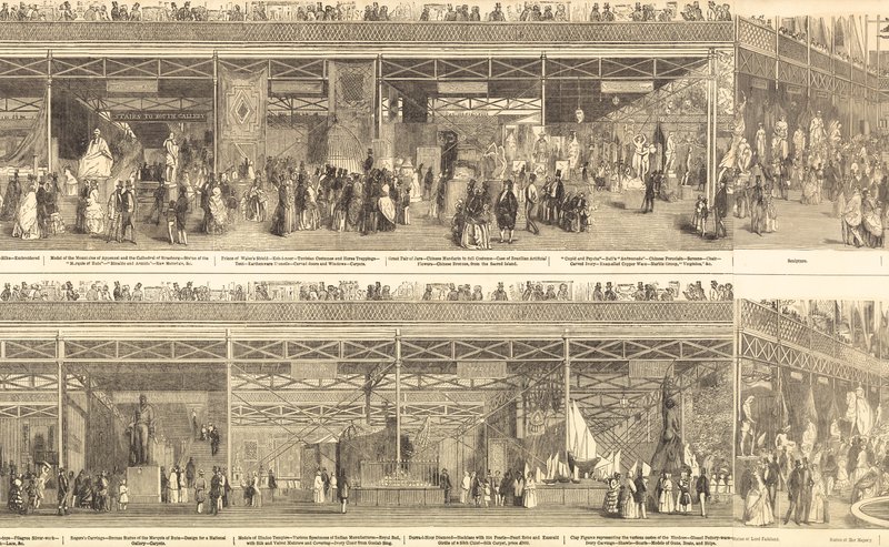 伟大的展览1851年 作者 英语学校