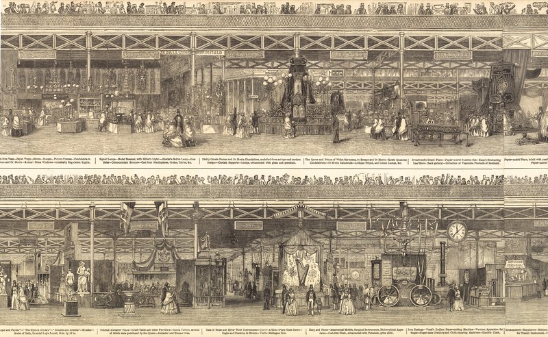 伟大的展览1851年 作者 英语学校