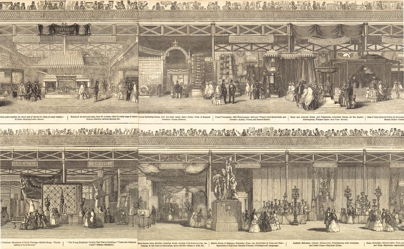 伟大的展览1851年 作者 英语学校