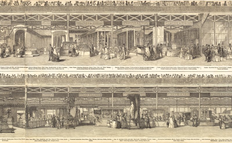 伟大的展览1851年 作者 英语学校