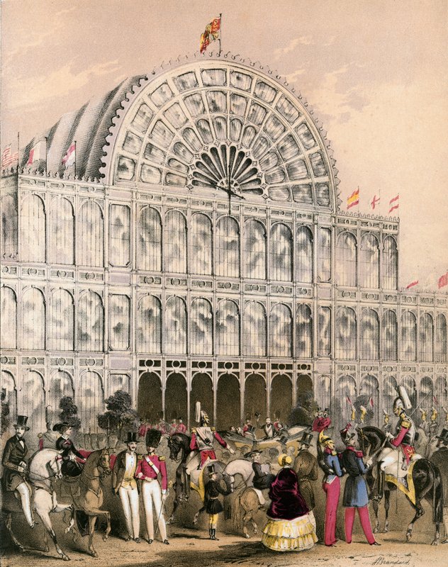 伟大的展览，1851年 作者 英语学校