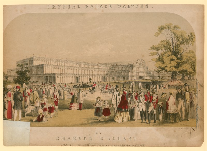 伟大的展览，1851年 作者 英语学校