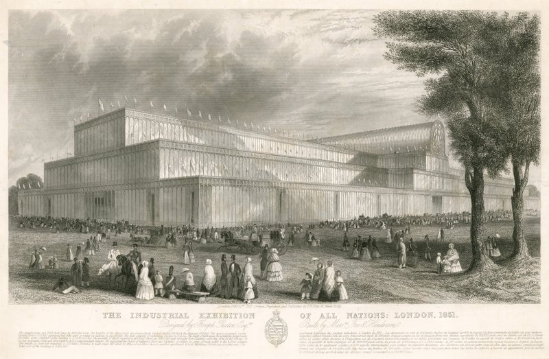 伟大的展览，1851年 作者 英语学校
