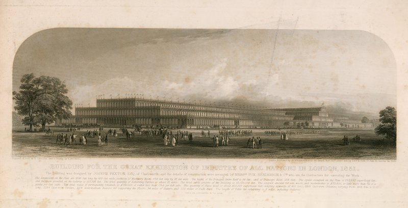 伟大的展览，1851年 作者 英语学校