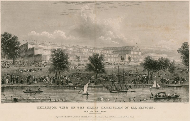 伟大的展览，1851年 作者 英语学校