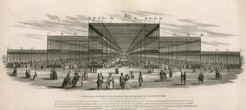 伟大的展览，1851年 作者 英语学校