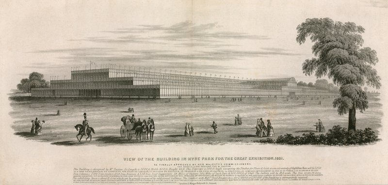 伟大的展览，1851年 作者 英语学校