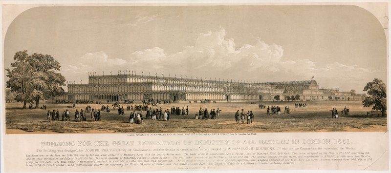 伟大的展览，1851年 作者 英语学校