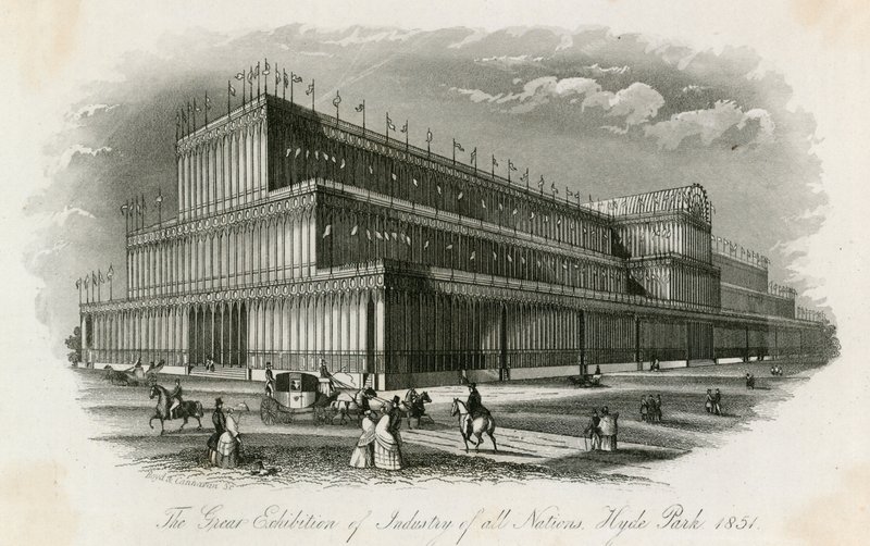 伟大的展览，1851年 作者 英语学校