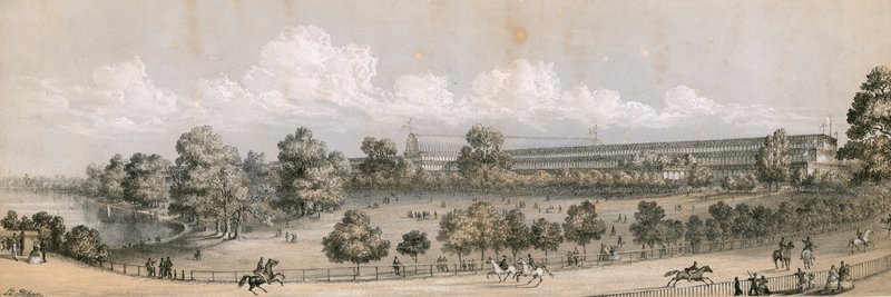 伟大的展览，1851年 作者 英语学校