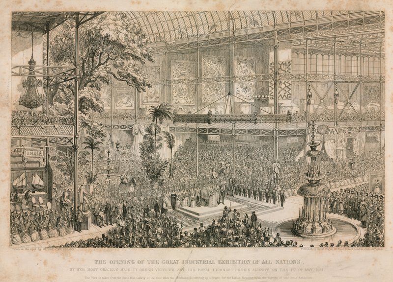 伟大的展览，1851年，1851年5月1日开幕 作者 英语学校