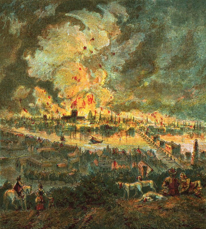 伦敦大火（1666） 作者 英语学校