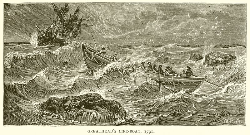 Greatheads Life-Boat，1791 作者 英语学校