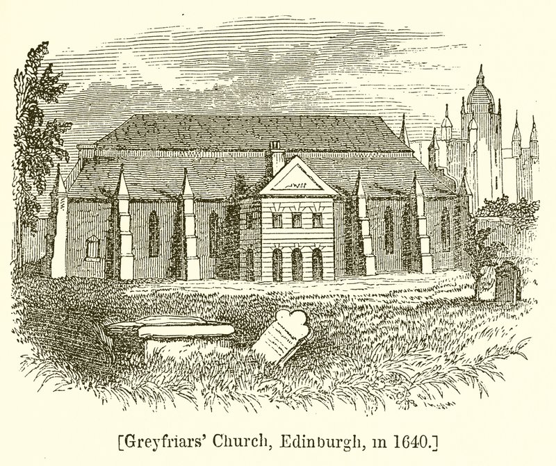 1640年，爱丁堡Greyfriars教堂 作者 英语学校