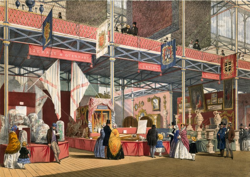 Guerney和泽西岛，马耳他和锡兰，伟大的展览，1851年 作者 英语学校