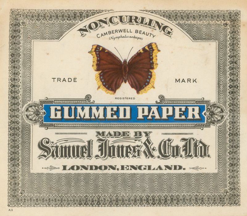 Gummed Paper，由伦敦Samuel Jones＆Co Ltd制造 作者 英语学校