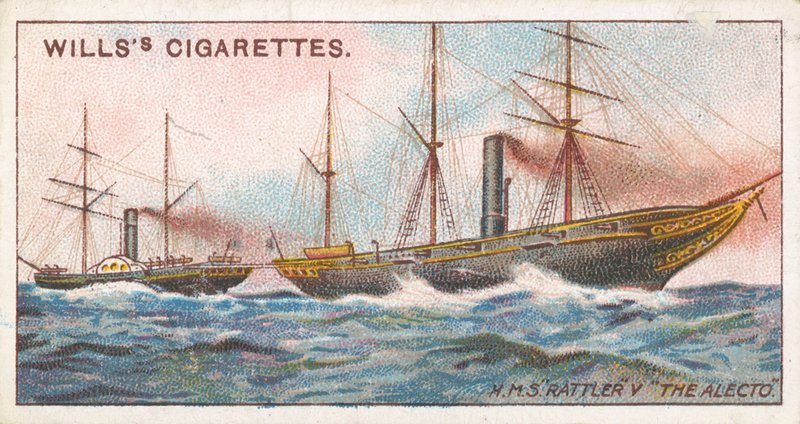 HMS&39;Rattler&39;V&39;Alecto&39; 作者 英语学校