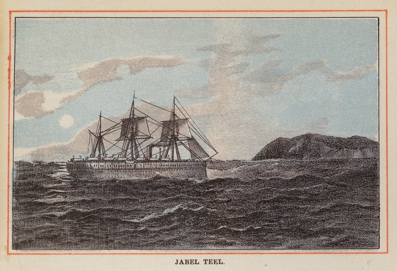 HM 印度兵舰：Jabel Teel（彩色雕刻） 作者 英语学校