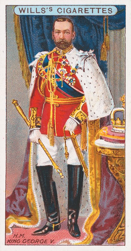 HM King George V. 作者 英语学校