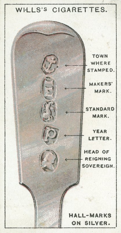 Silver上的Hall-Marks 作者 英语学校