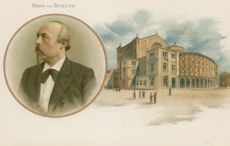 Hans von Buelow，德国作曲家，钢琴家和指挥家 作者 英语学校