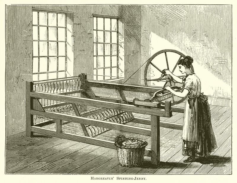 Hargreaves Spinning-Jenny 作者 英语学校