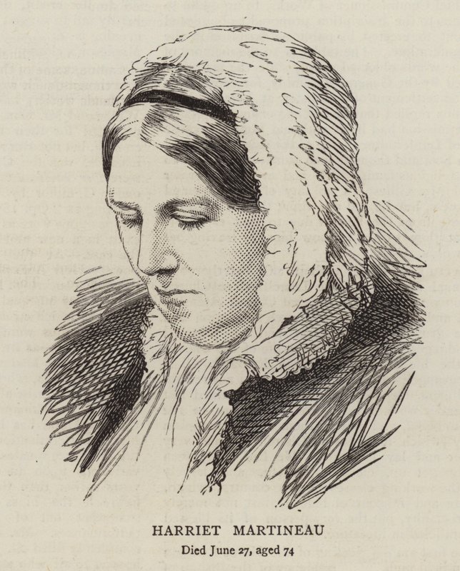 Harriet Martineau (雕刻) 作者 英语学校