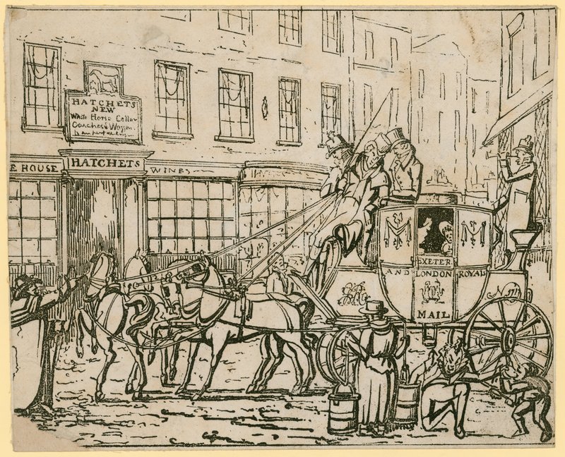Hatchets New White Horse Cellar，ale house，Drury Lane，London 作者 英语学校