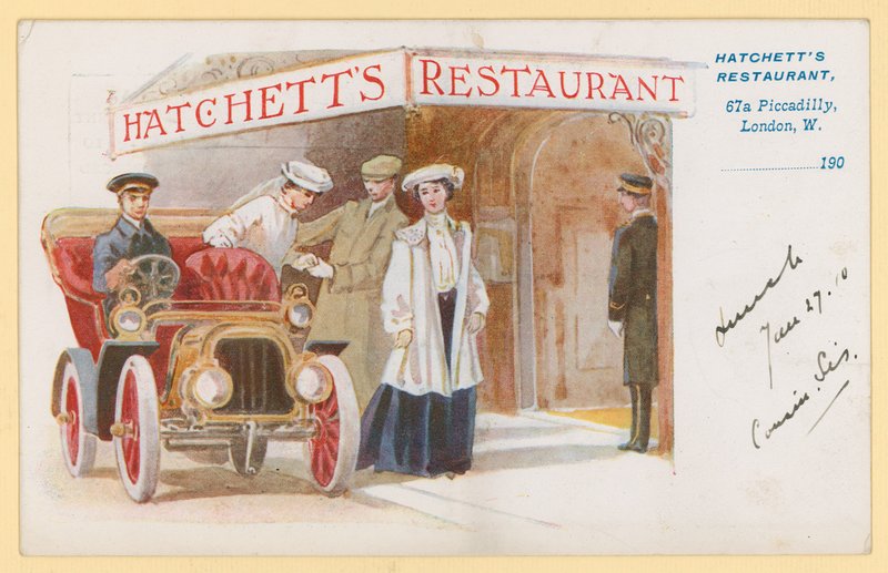 Hatchetts餐厅，67a皮卡迪利，伦敦 作者 英语学校
