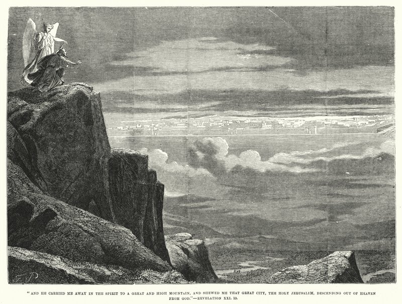 He carried me away in the spirit to a great and high mountain, Revelation XXI 作者 英语学校