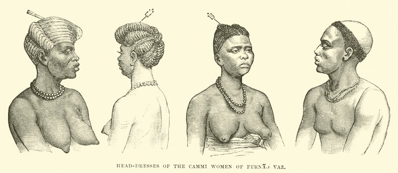 Fernao Vaz的Cammi女性的头饰 作者 英语学校