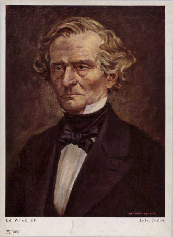 Hector Berlioz，法国浪漫主义作曲家（1803-1869） 作者 英语学校