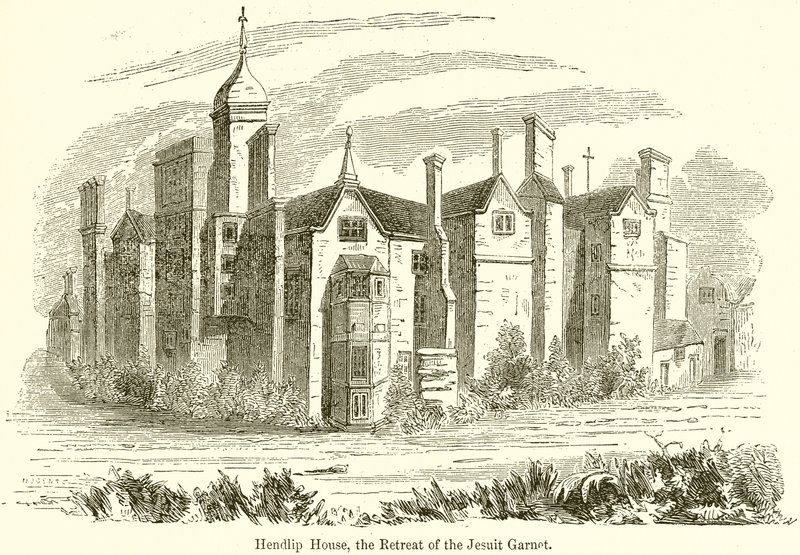 Hendlip House，耶稣会石榴石的撤退 作者 英语学校