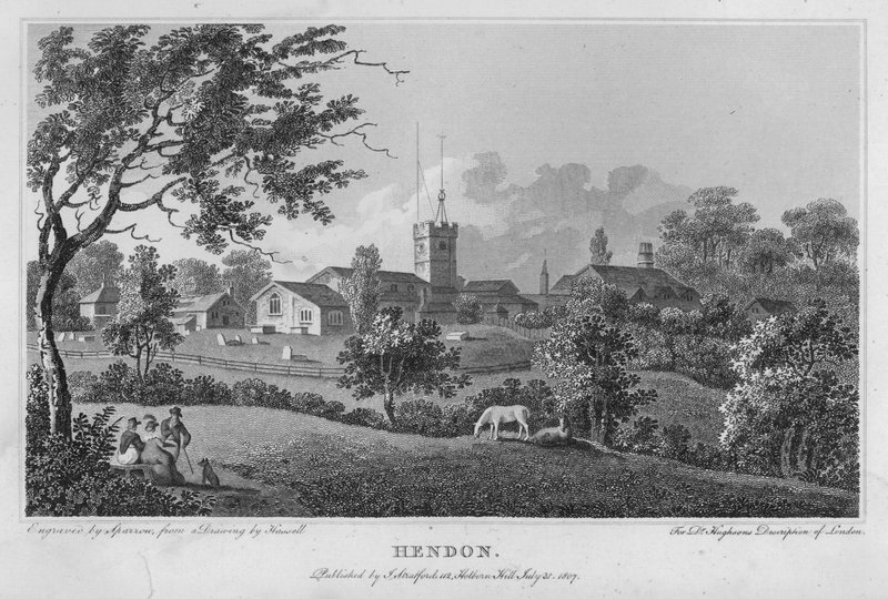 Hendon (engraving) 作者 英语学校