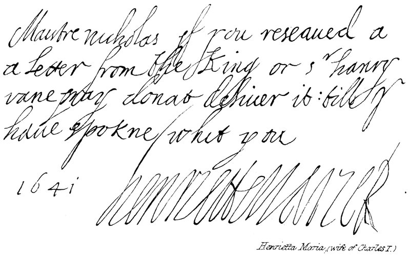 Henrietta Maria，（Charles I的妻子） 作者 英语学校