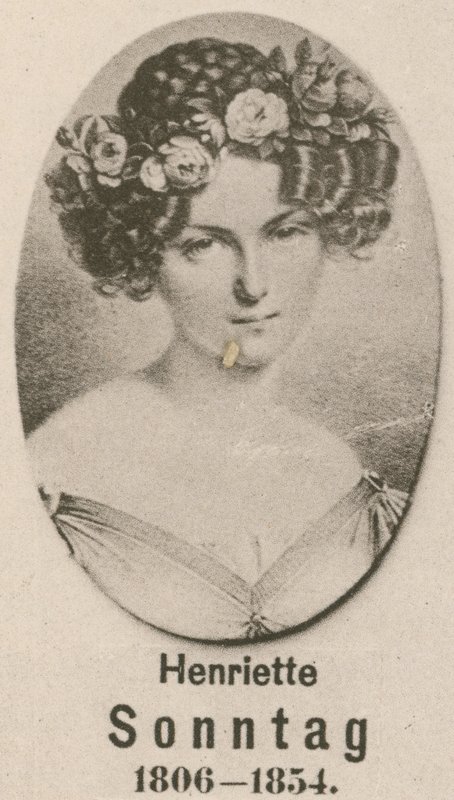 Henriette Sonntag（凹版印刷） 作者 英语学校